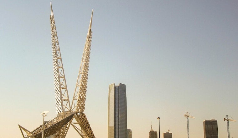 Giant Steel Birds Now Watch Over Visitors at OKC's Scissortail Park