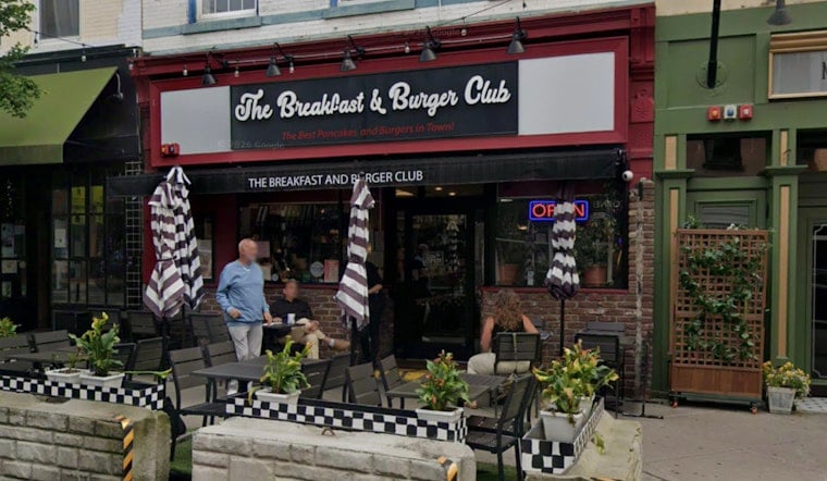 New City's Breakfast & Burger Club Opens With Three Bars and a Kids' Play Zone