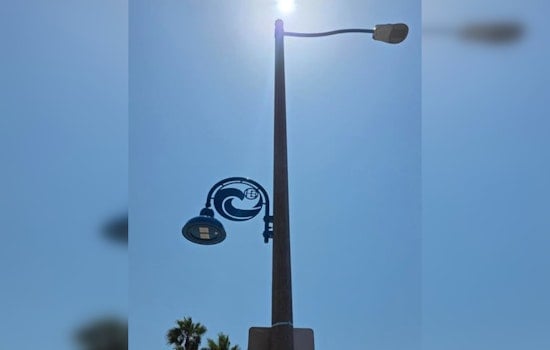 New Light Poles Along PCH Link Huntington Beach Hotels to Downtown