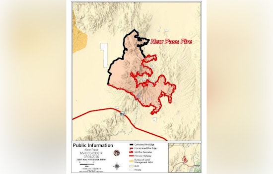 New Pass Fire Near Austin Explodes To 30,000 Acres, Chokes Nevada’s Highway 50