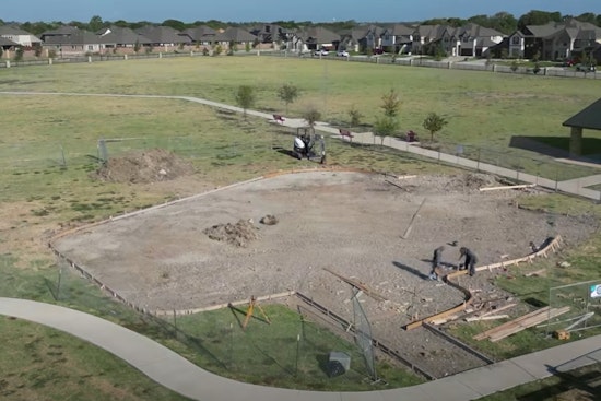 New Playground Rises at Red Oak's Oaks Park as City Races Fall 2026 Deadline