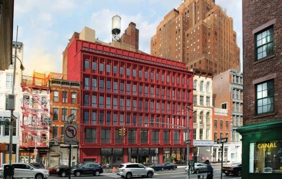 New Renderings Unveil 21-Unit Red Terracotta Tower For Tribeca's Canal Street