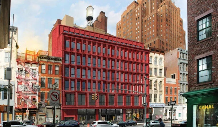 New Renderings Unveil 21-Unit Red Terracotta Tower For Tribeca's Canal Street