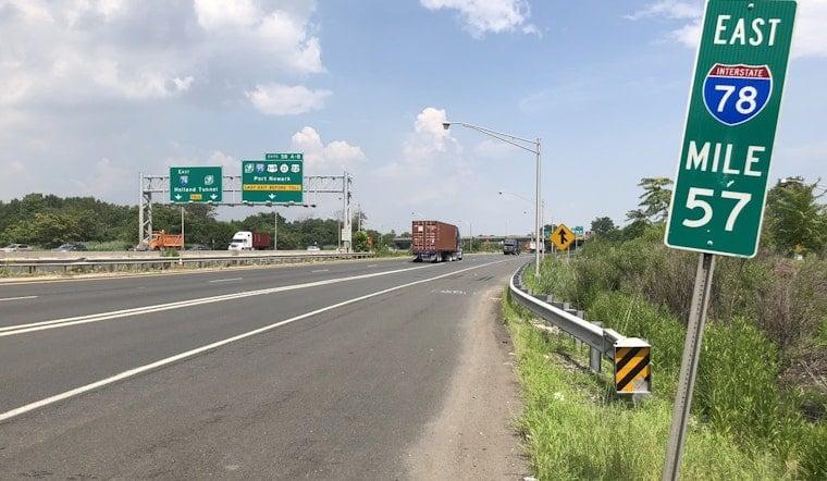 Newark I-78 Crash Kills One, Leaves Three Critical as Car Pinned Under Truck
