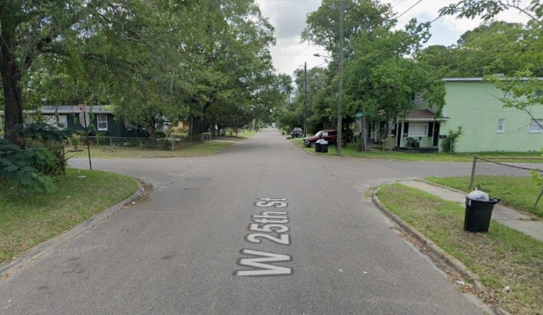Nine Rounds Fired on Jacksonville's West 25th Street, Teen Wounded in Buttock