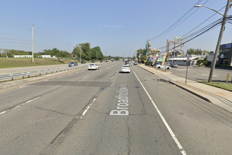 Nissan Slams Into Parked Box Truck On Route 110, Copiague Driver Seriously Hurt