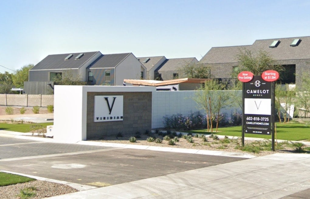 North Central Phoenix’s New $1.6M Viridian Enclave Soars With Butterfly Roofs