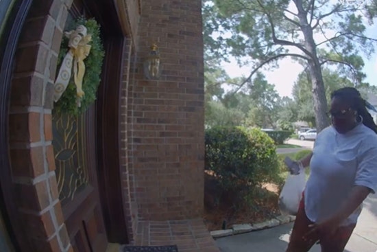 North Harris County Porch Pirate Swipes $200 in Clothes, Constables Want Her ID'd