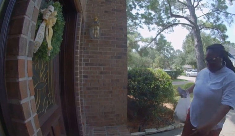North Harris County Porch Pirate Swipes $200 in Clothes, Constables Want Her ID'd
