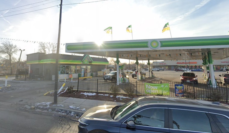 North Lawndale BP Gutted by Jeep as Crash-and-Grab Crews Strike Again