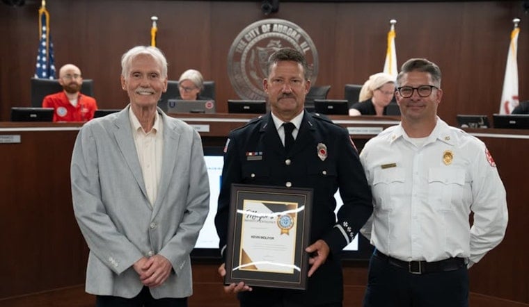 Off-Duty Aurora Firefighter Pulls Father, Son From Lake Michigan
