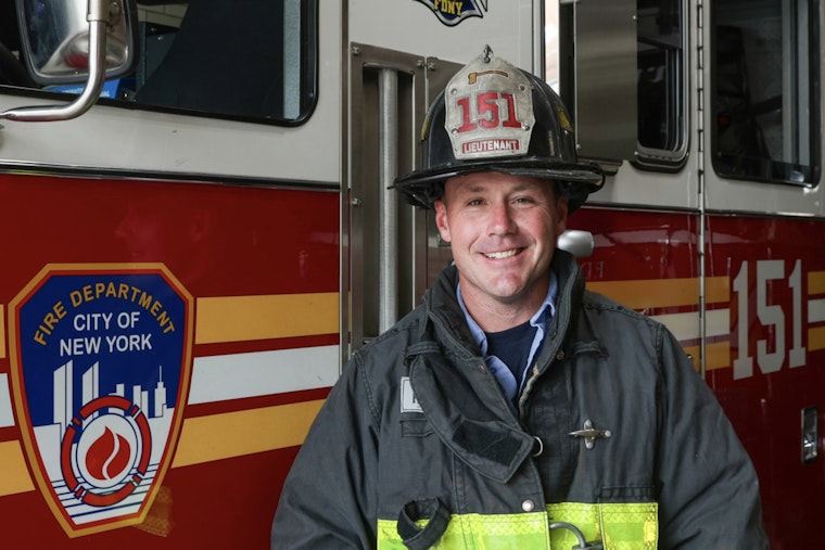 Off-Duty Queens Firefighter Runs Into Burning Home, Saves Neighbor's Life