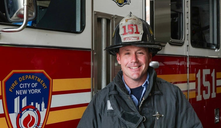Off-Duty Queens Firefighter Runs Into Burning Home, Saves Neighbor's Life