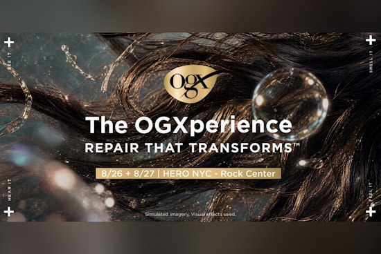 OGX Turns Rockefeller Center's HERO Into a Free Two-Day Hair-Care Playground