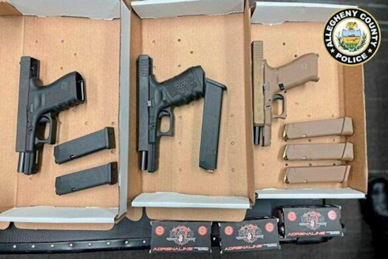 Ohio Felon Sentenced for Guns Found at Pittsburgh Airport