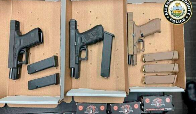 Ohio Felon Sentenced for Guns Found at Pittsburgh Airport