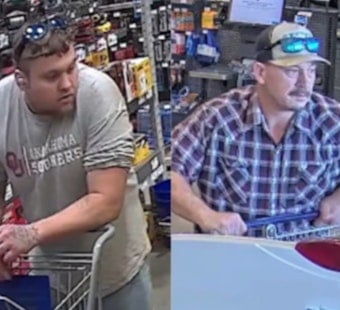 OKC Police Hunt Two Suspects Caught on Camera at I-240 Lowe's