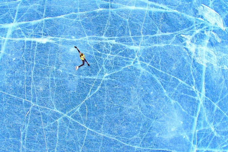 Olympic Silver Medalist Nancy Kerrigan Skates With Fans at Palm Desert Iceplex