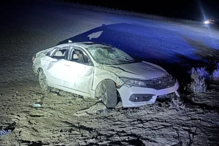 One Dead, Two Ejected in I-80 Rollover Near Aragonite in Tooele County
