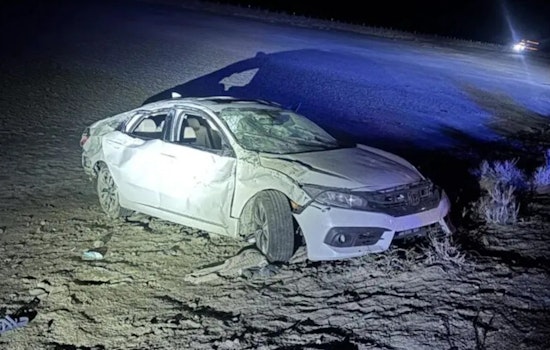 One Dead, Two Ejected in I-80 Rollover Near Aragonite in Tooele County