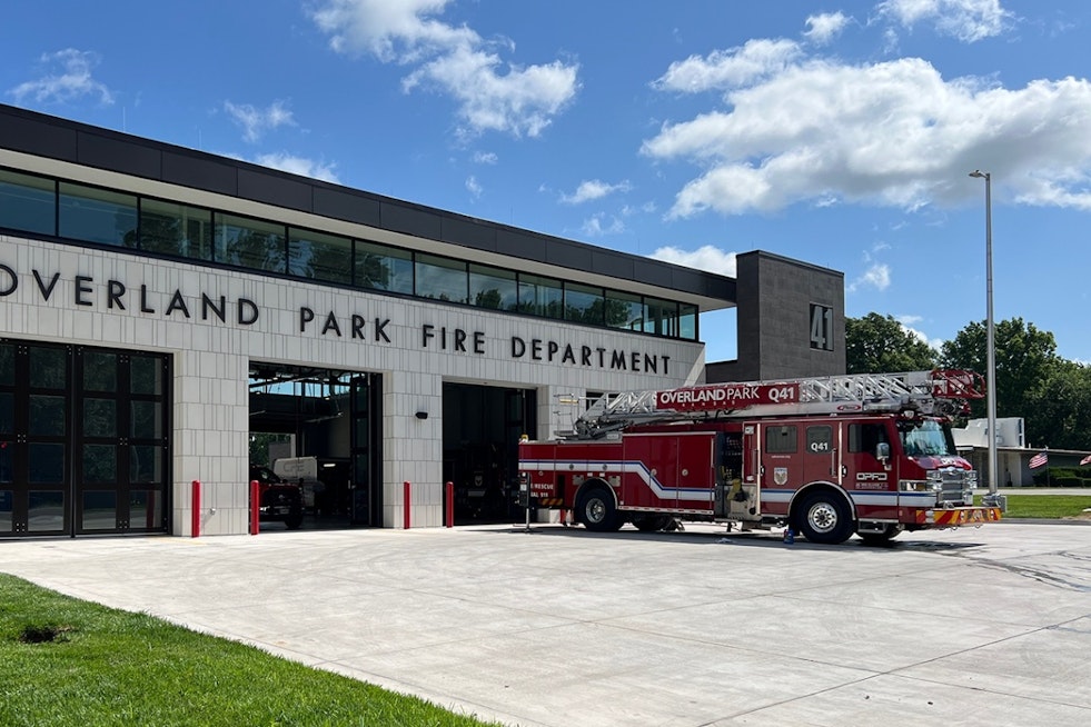 Overland Park Firefighters Pull Mobility-Impaired Resident From Bathroom Blaze