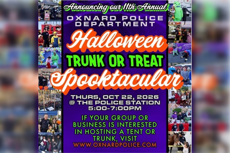 Oxnard Police Seek Sponsors for 11th Annual Halloween Trunk or Treat Spooktacular