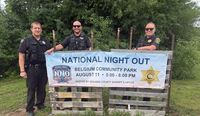 Ozaukee County National Night Out 2026 in Belgium, WI
