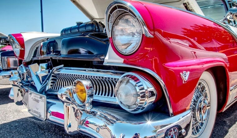 Pacific Beach Shuts Down Garnet Avenue for 200-Car Retro Fun Fair