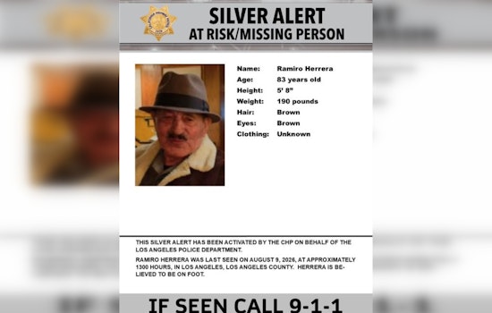 Pacoima Silver Alert Seeks 83-Year-Old Ramiro Herrera, Missing on Foot