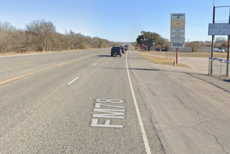 Pedestrian Critically Hurt Crossing FM 78 Near Converse, Steps From June Fatal Hit-and-Run