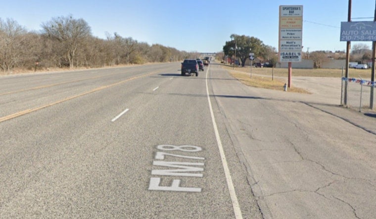 Pedestrian Critically Hurt Crossing FM 78 Near Converse, Steps From June Fatal Hit-and-Run