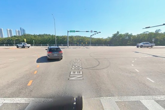 Pedestrian Hospitalized After North Miami Beach Crash Involving Bike And Car