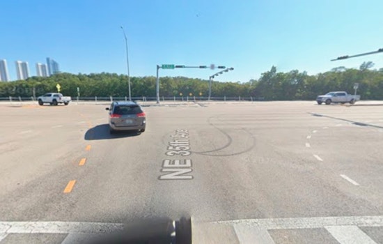 Pedestrian Hospitalized After North Miami Beach Crash Involving Bike And Car