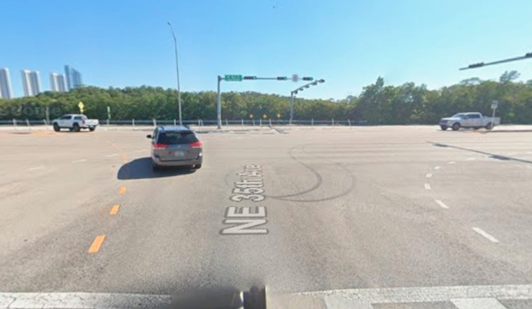 Pedestrian Hospitalized After North Miami Beach Crash Involving Bike And Car