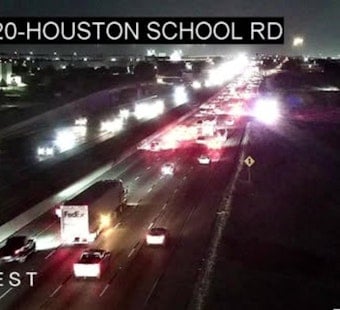 Pedestrian Killed on I-20 Near I-35E in Dallas County During Dawn Crash
