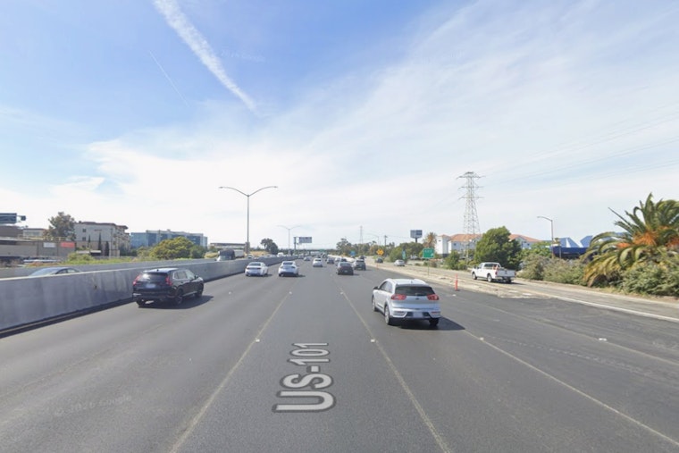 Pedestrian Killed Walking Highway 101 Lanes Near San Carlos's Holly Street