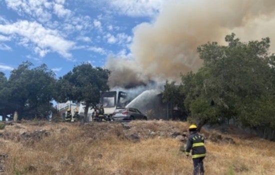 Penngrove House Fire Displaces Family, 60 Firefighters Halt Wildland Spread