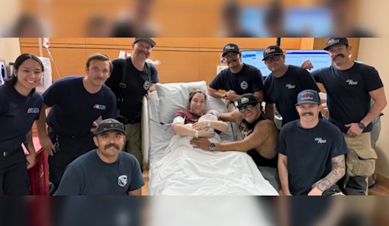 Perris Firefighters Reunite With Baby Lily, Delivered in Under 10 Minutes