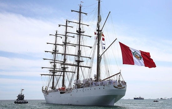 Peru's Largest Sailing Ship Docks in Downtown Miami, Offers Free Tours All Week