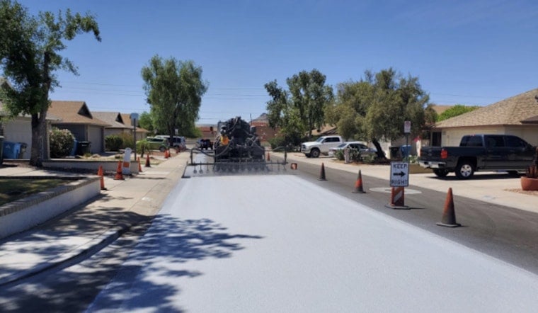 Phoenix Hits 200 Miles of Cool Pavement, But Maryvale Residents Split on Relief
