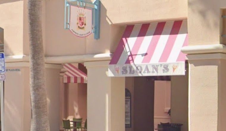 Pink-Walled Sloan's Ice Cream Set to Invade Crowded St. Armands Circle