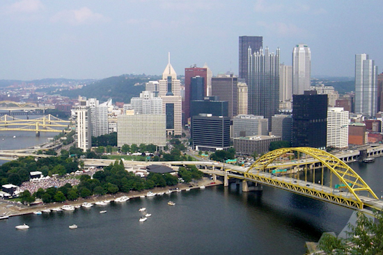 Pittsburgh Braces for 3-Day Thunderstorm Slam With Flash-Flood Threat
