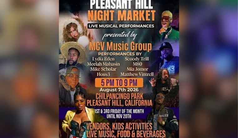Pleasant Hill Night Market Roars Back to Chilpancingo Park Friday