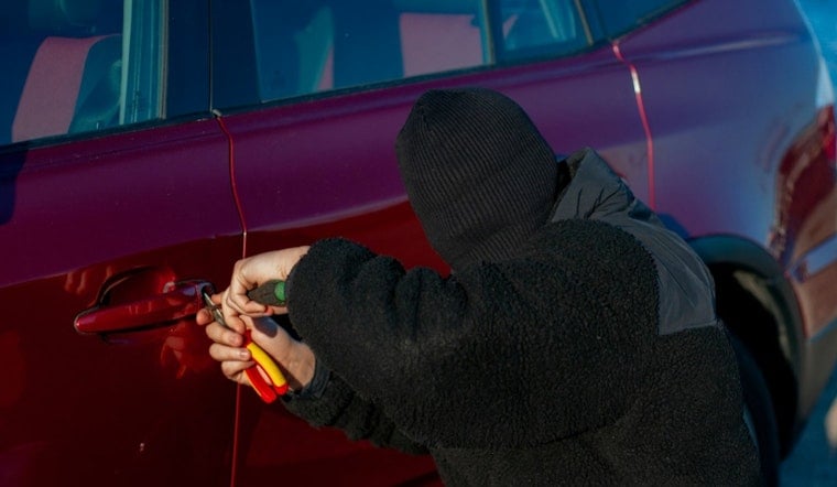 Pomona Man Accused of Torching Stolen Car in Hesperia Break-In Spree