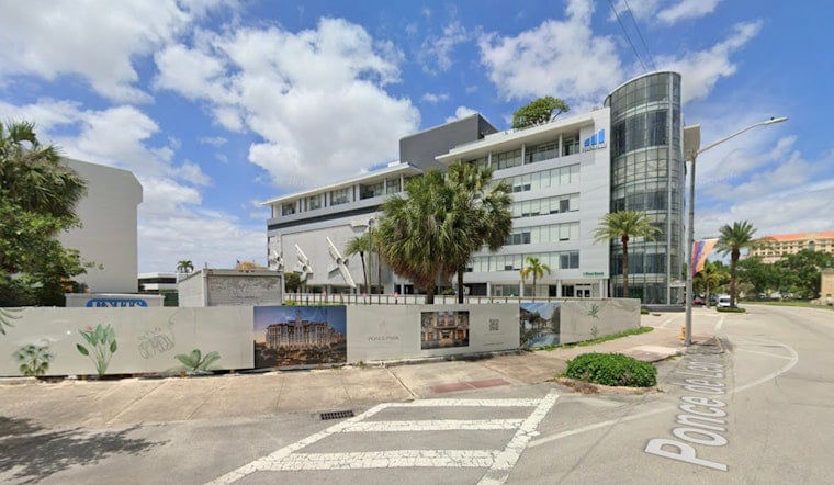 Ponce Park Reveals Spa, Rooftop Pool as Coral Gables Tower Rises