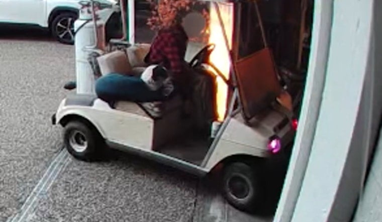 Port Orchard Neighbor Grabs Golf Cart, Foils Blowtorch Arsonist Mid-Attack