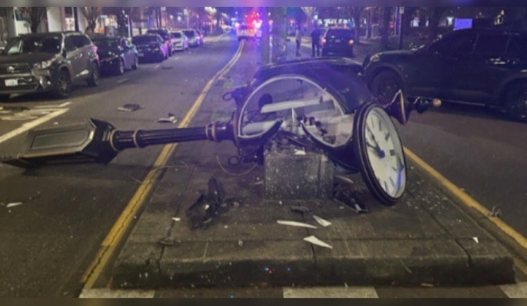 Portland Driver Who Hit 120 MPH, Crashed Near Clock Tower Gets Probation Instead of Prison