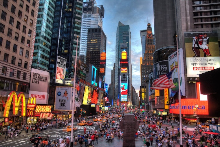 Powell 10-Year-Old Rockstar Cherry Lights Up Times Square Screens