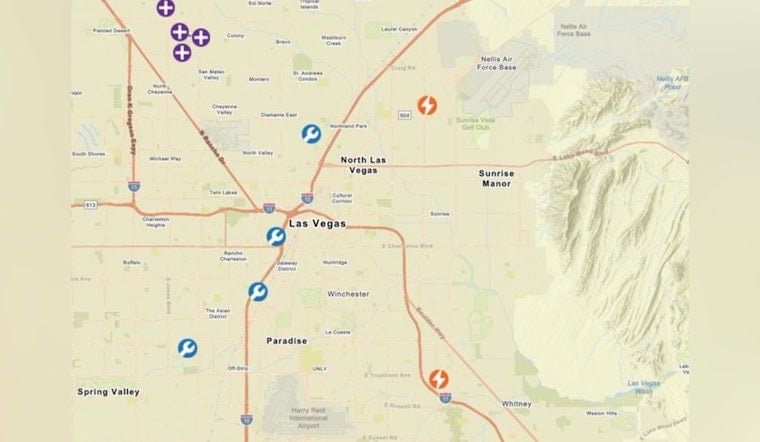 Power Outages Kill Traffic Signals Across Las Vegas, RTC Warns Drivers to Stop