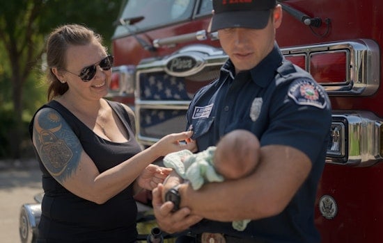Puyallup-Area Firefighters Reunite With Baby Girl Born Five Weeks Early En Route to ER
